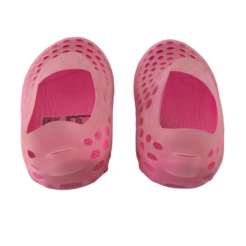 (NWT) Kids Pink Slip-On Water Shoes | Toddler Girl Size 5/6